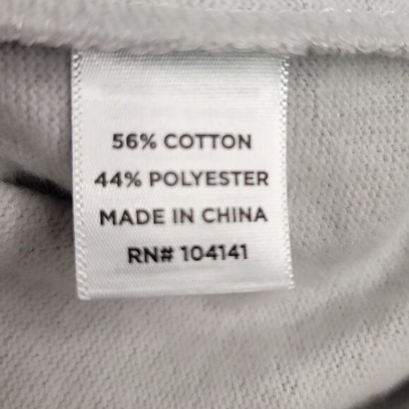 Walter Hagen Mens Small Light Grey Heather 1/4 Zip Pullover Lightweight Golf - Picture 6 of 9